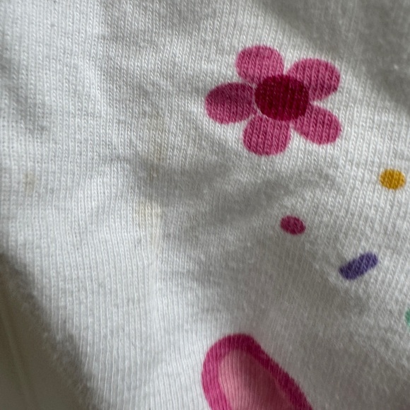 Peppa Pig 3T Girls White Sweeter Together Ice Pop Short Sleeve Shirt Pajama Top - Picture 5 of 6